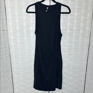 Gentle Fawn Black Lux Soft Sleeveless Knee Length Dress Size Medium